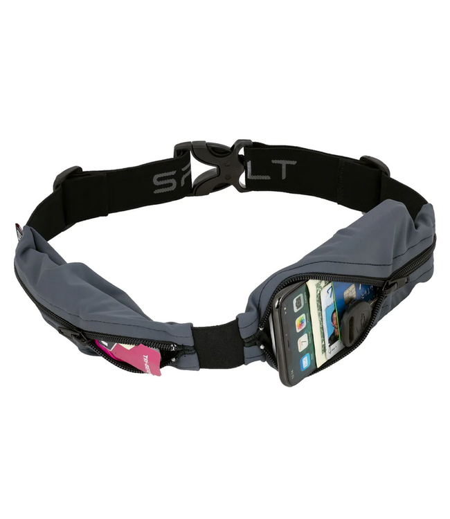 SPIbelt SPIbelt Pro Dual Pocket Anthracite W/Black Zipper