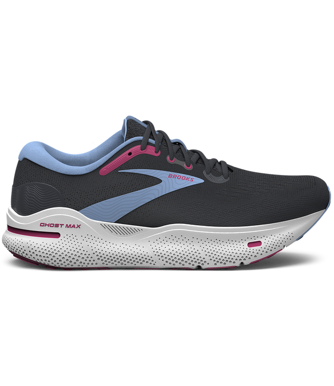 Brooks Brooks Wmns Ghost Max  Ebony/O Air/Lilac Rose