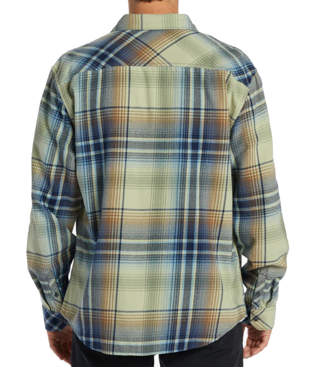 Billabong Billabong Mens Coastline Flannel Sage