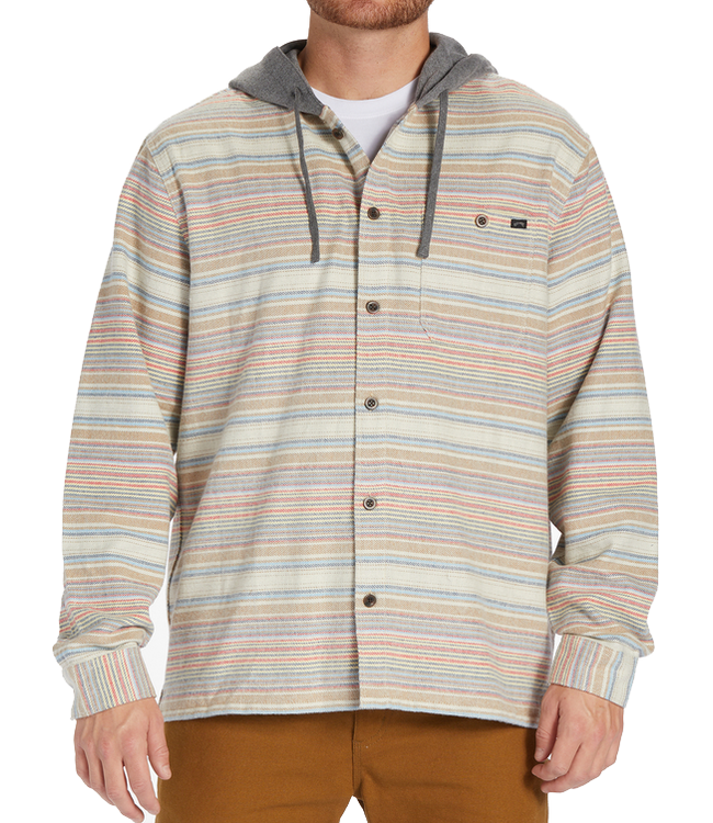 Billabong Billabong Mens Baja Flannel Oyster