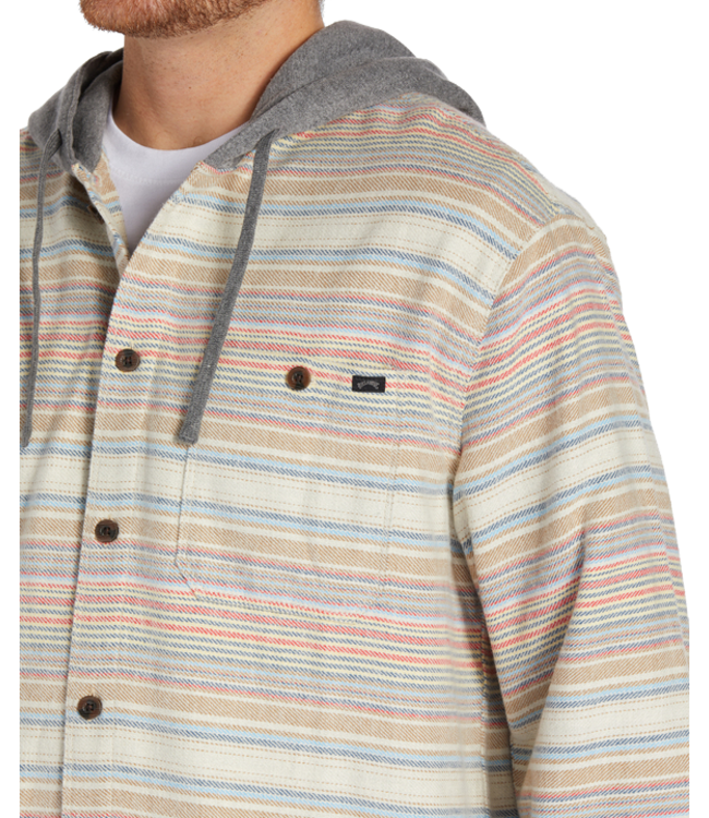 Billabong Billabong Mens Baja Flannel Oyster