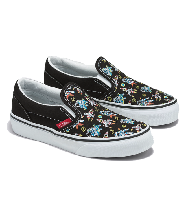 Vans Vans Youth Classic Slip On DJ Rocket Jam  Blk/Multi
