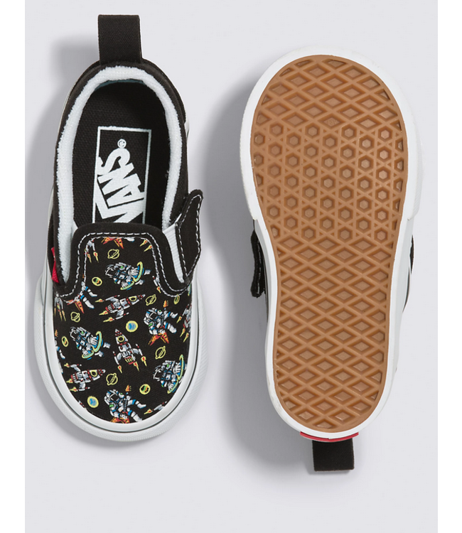 Vans Vans Toddler Slip On Velcro DJ Rocket Jam Blk/Multi