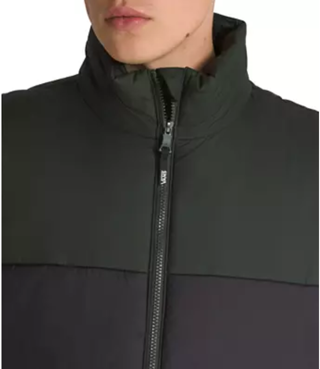 Vans Vans Mens MTE No Hood Norris Vest  Black Deep Forest