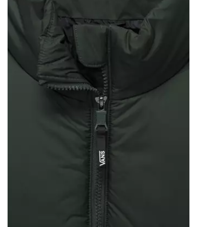 Vans Vans Mens MTE No Hood Norris Vest  Black Deep Forest