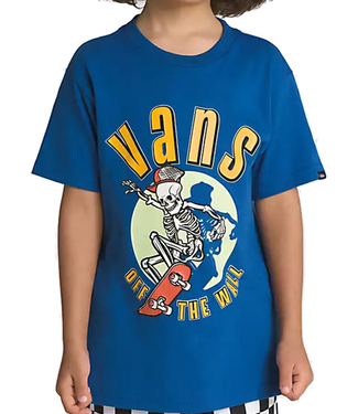 Vans Vans Youth Spotlight Skeleton T shirt Blue