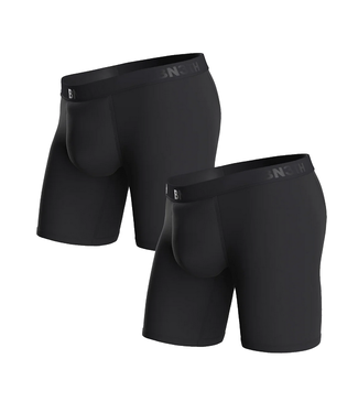MyPakage BN3TH Classic Boxer Brief 2 Pack Black