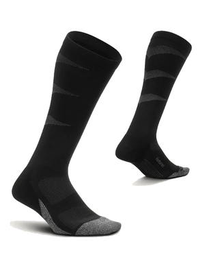Feetures Feetures Graduated Compression Socks Black PC602502