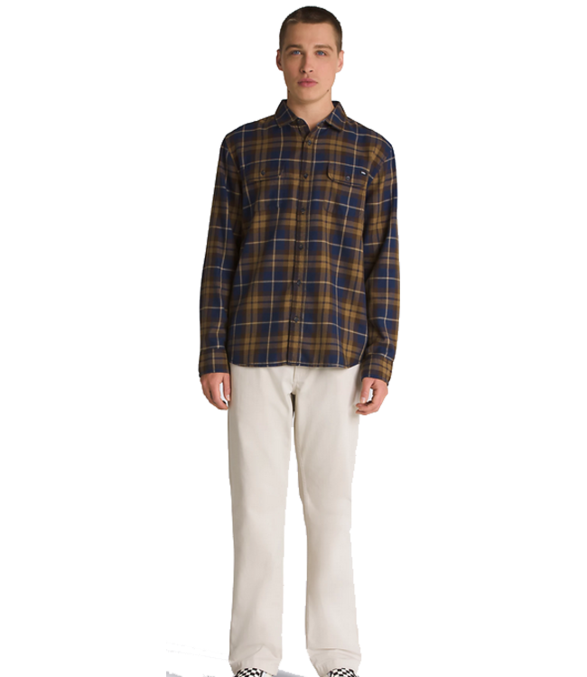 Vans Vans Mens Sycamore Flannel Dress Blues/Kangaroo