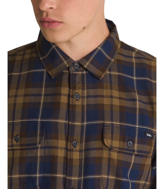Vans Vans Mens Sycamore Flannel Dress Blues/Kangaroo