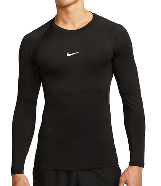 nike Nike Pro Mens Tight  LS Fitness Top BLK FB7919 010