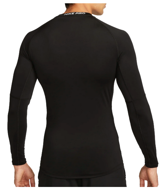 nike Nike Pro Mens Tight  LS Fitness Top BLK FB7919 010