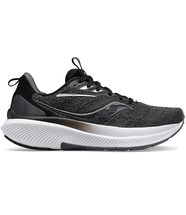 Saucony Saucony Mens Echelon 9 Blk/Wht Wide 2E S20766 10