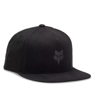 Fox Fox Head SnapBack Hat BLK/Char
