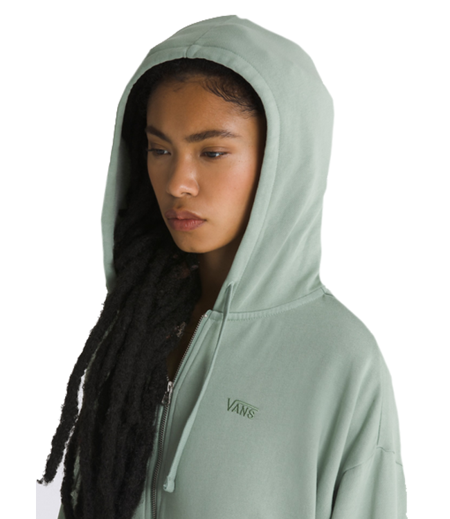 Vans Vans Wmns Everyday Oversize Zip Hoodie Iceberg Green