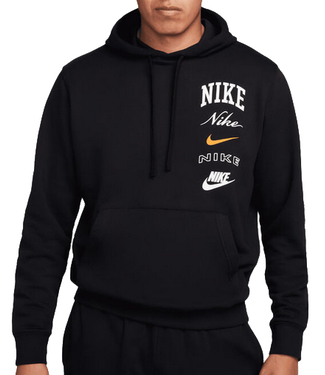 nike Nike Mens Club BB PO Hoodie BLK FN2634 010