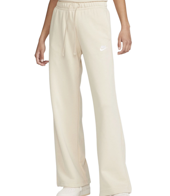 Nike Wmns Club Fleece Wide Pant Khaki FB2727 126 - Athlete's