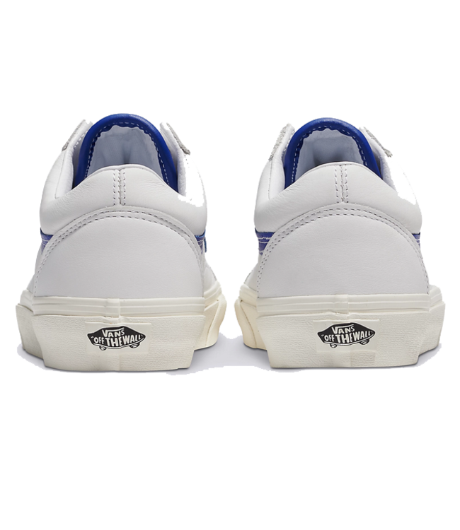 Vans Vans Wmns Old Skool Leather Blue/Wht VN0007NTZ5D
