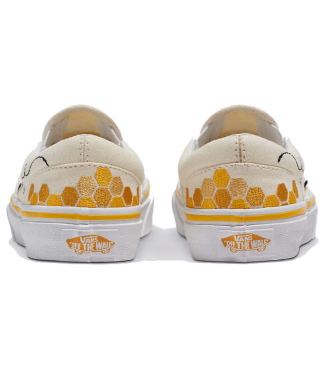 Vans Vans Youth Classic Slip On Bee Blk/Yellow VN0005WWY23
