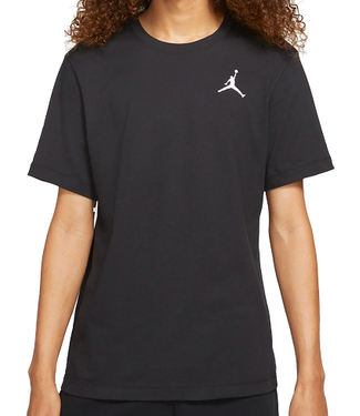 Jordan Jordan Mens Jumpman Emblem TShirt Black  DC7458 010