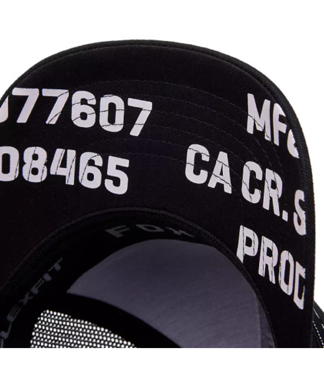 Fox Fox Barge Flexfit Hat Blk  32243 001