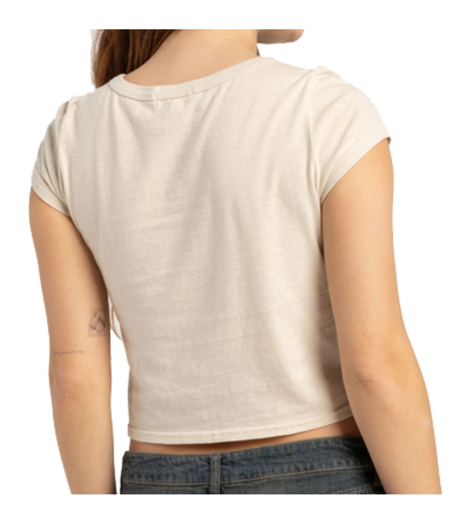 Billabong Billabong Wmns Dailey TShirt  Cream