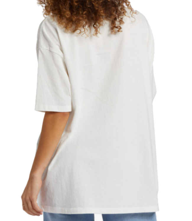 Billabong Billabong Wmns Golden Hour Oversize TShirt Cream