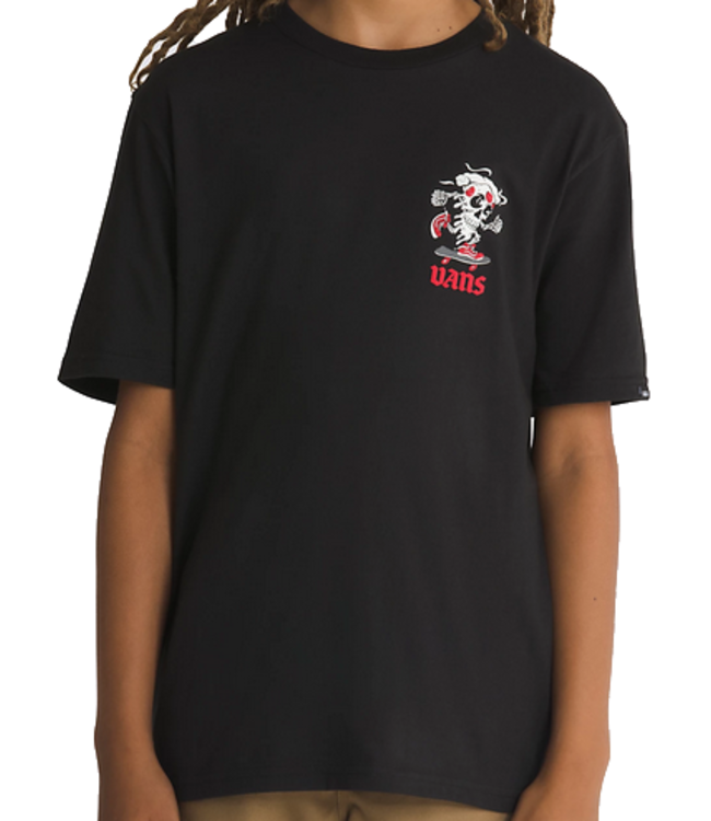 Vans Vans Youth Pizza Skull Ss Black TShirt