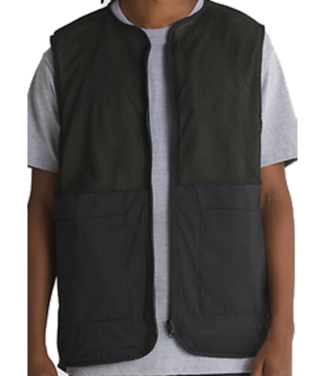 Vans Vans Mens Rosewood Reversable Vest Olivine