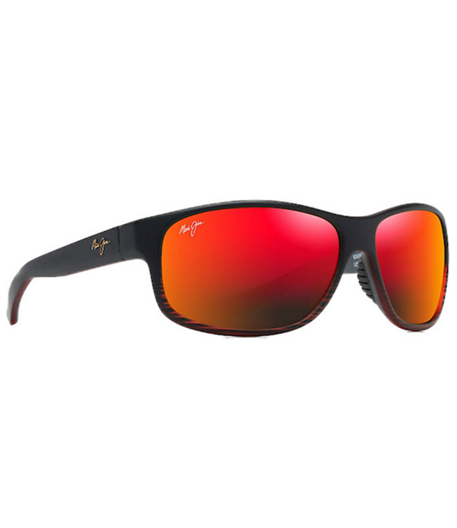 Maui Jim Maui Jim Hawaii Lava Alenuihaha Burgundy Stripe RM839 07C