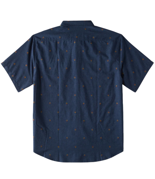 Billabong Billabong All Day Jacquard Blue Short Sleeve