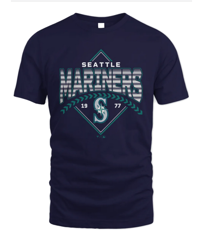 Fanatics Fanatics Mens Mariners Ahead In The Count TShirt Navy