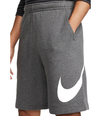 nike Nike Mens Club  Sweat Shorts Grey BV2721 071