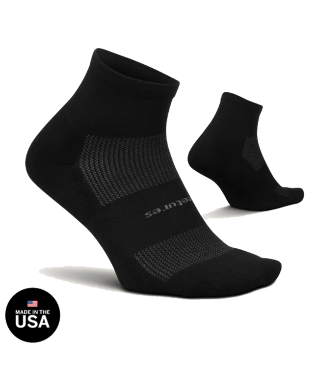 Feetures Feetures HP Ultra Light Cushion Quarter FA25013 Black