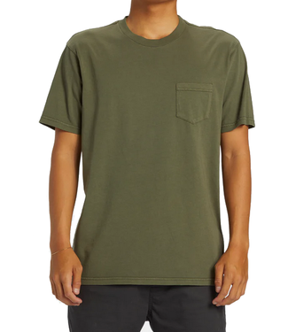 Quiksilver Quiksilver Water PKT Tshirt Olive Green