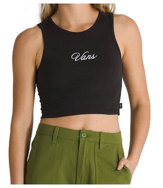 Vans Vans Wmns Staple Fitted Crop Tank Blk VN000HGEBLK