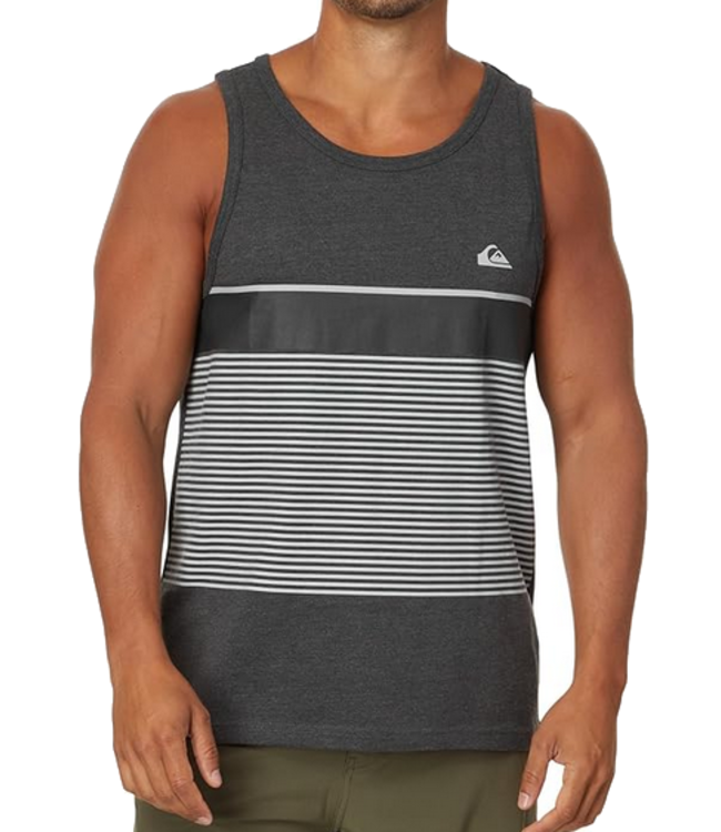 Quiksilver Quiksilver MensTijuana Stripe Tank Blck AQYZT09810