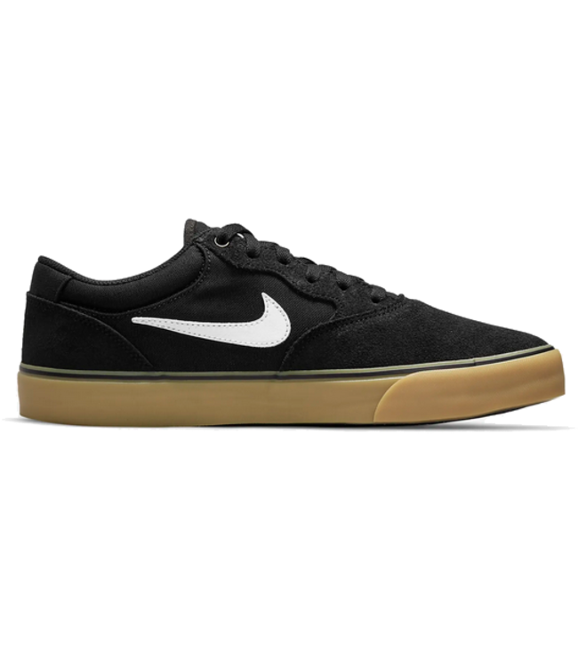 Nike sb chron white & gum skate shoes hot sale