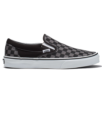 Vans Vans Mens Slip On Pewter Checkerb VN000EYEBPJ