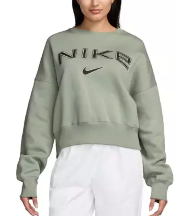 Nike Wmns Phoenix Oversize Logo Crew FV7674 370 - Athlete's Nike Wmns Phoenix Oversize Logo Crew FV7674 370 - Athlete's
