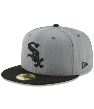 New Era New Era Chicago White Sox Gray Black 5950 Hat