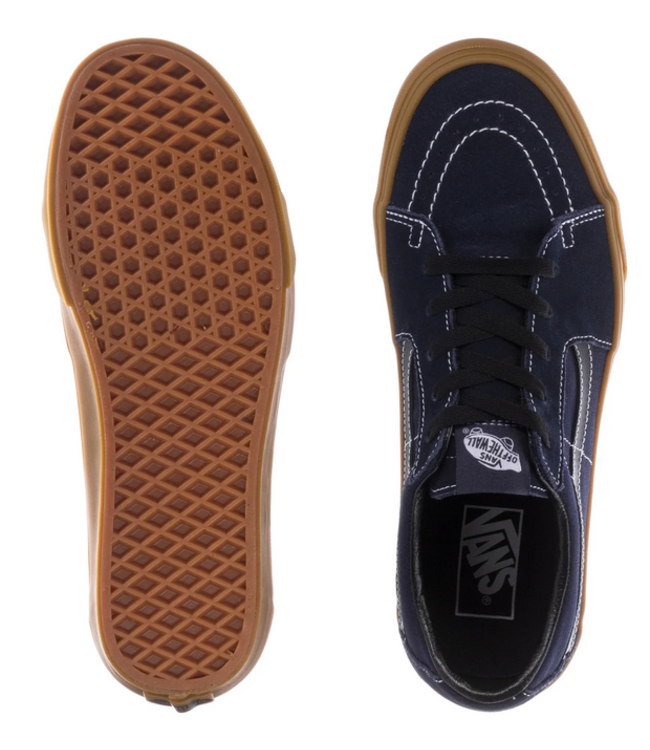 Vans Vans Mens Sk8 Low Gum Navy VN0009QRNVY