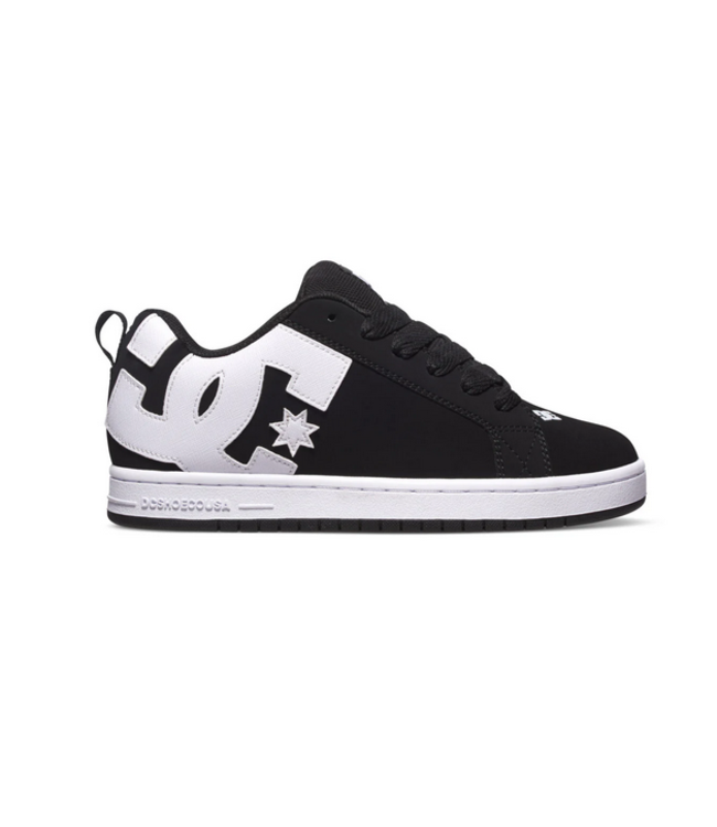 DC DC Mens Court Graffik 300529001 Blk Wht