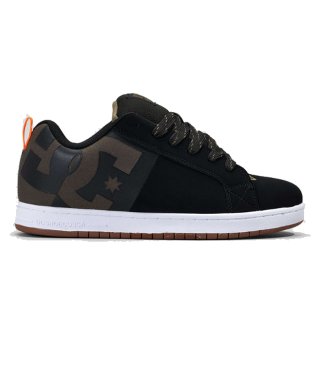 DC DC Mens Court Graffik SQ Olive/Blk ADYS100442