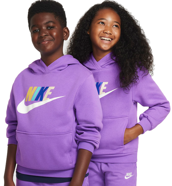 Nike Youth NSW Club Fleece Hoodie FD2988 521 - Athlete's Choice