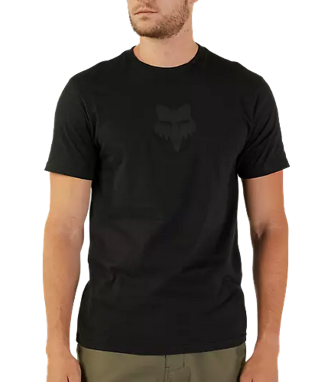 Fox Fox Mens Fox Head Prem TShirt BLK/BLK 31731 021