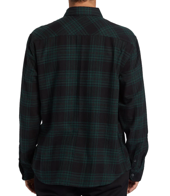 Billabong Billabong Mens Coastline Flannel BLK  ABYWT00286