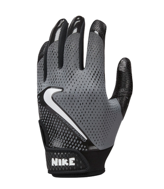 nike Nike Youth Hyperdiamond Batting Gloves  Blk/Grey