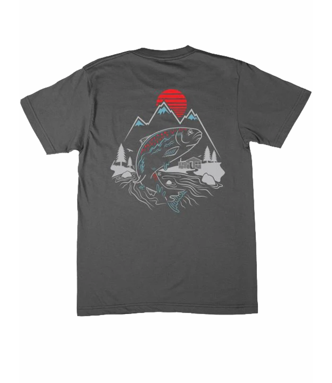 Casual Industrees Casual Industrees Mens Casual Fishing AS TShirt