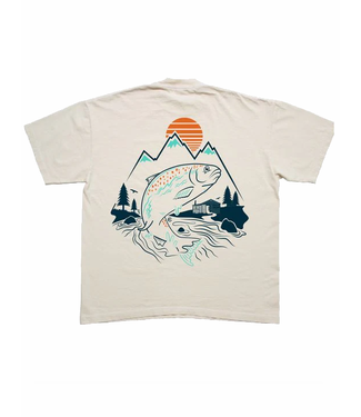 Casual Industrees Casual Industrees Mens Casual Fishing CR TShirt